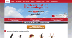 Desktop Screenshot of exterminationeconologique.com