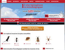 Tablet Screenshot of exterminationeconologique.com